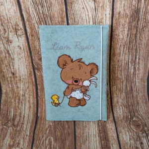 U-Heft Hülle Teddybär
