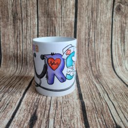 Tasse Krankenschwester, Fototasse, bedruckte Tasse mit Wunschmotiv in Sublimationsdruck - Tassendruck