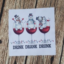 Brillenputztuch Weihnachtsmotive