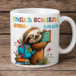 Tasse Faultier
