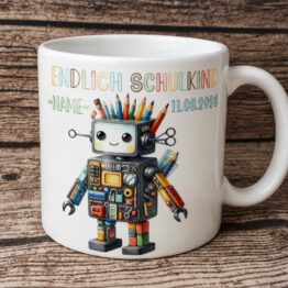Tasse Roboter